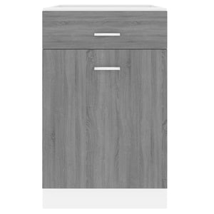 Unterschrank Lyon Grau Sonoma 50 cm