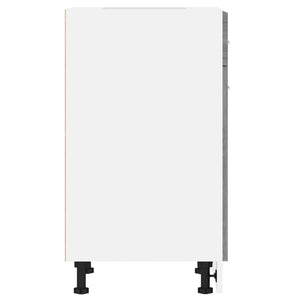Unterschrank Lyon Grau Sonoma 50 cm