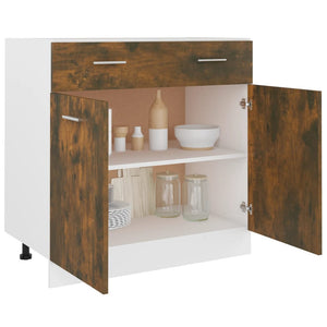 Unterschrank Lyon Räuchereiche 80 cm
