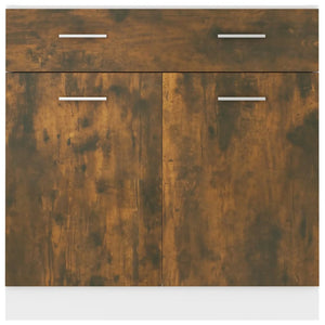 Unterschrank Lyon Räuchereiche 80 cm