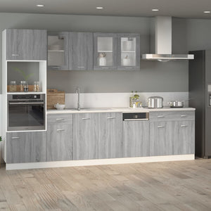 Unterschrank Grau Sonoma 80cm