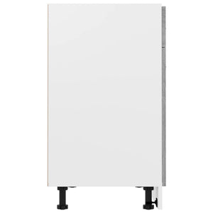 Unterschrank Grau Sonoma 80cm