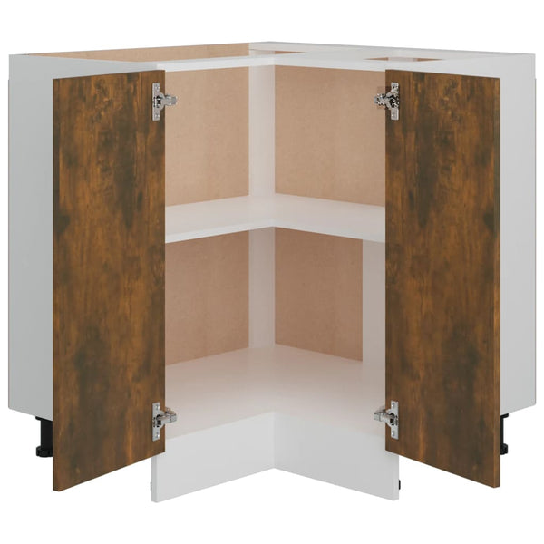 Küchenschrank Räuchereiche 75,5x75,5x81,5 cm