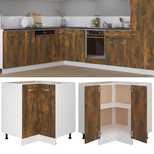 Küchenschrank Räuchereiche 75,5x75,5x81,5 cm