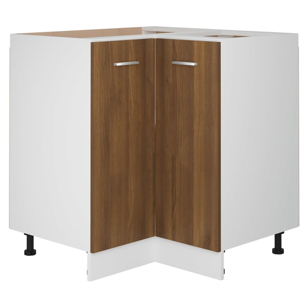 Küchenschrank Braun Eichenoptik 75,5x75,5x81,5cm