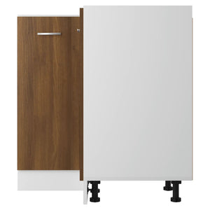Küchenschrank Braun Eichenoptik 75,5x75,5x81,5cm
