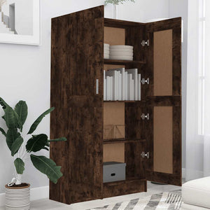 Bücherschrank Räuchereiche 82,5x150 cm