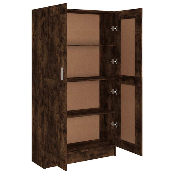 Bücherschrank Räuchereiche 82,5x150 cm