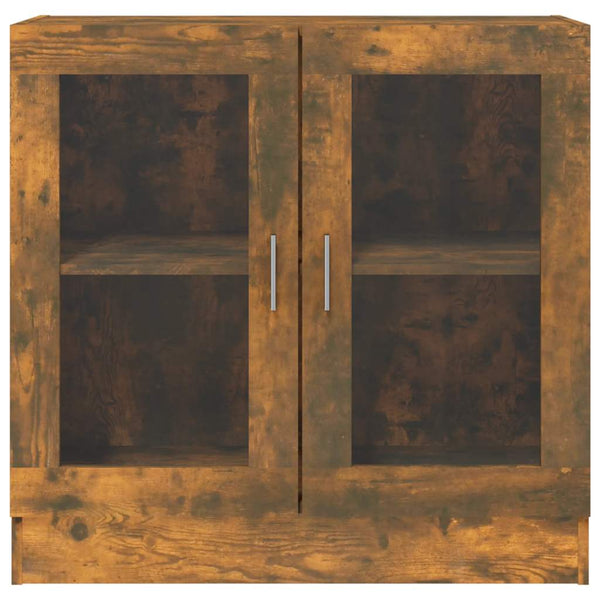 Vitrinenschrank Räuchereiche 82,5 cm