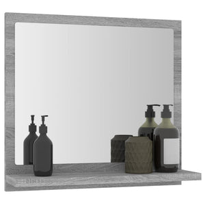 Badspiegel Grau Sonoma 40 cm
