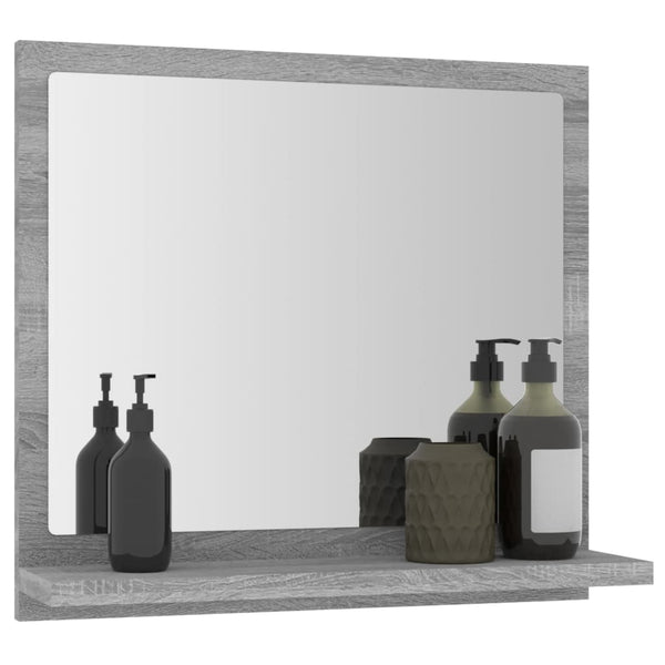 Badspiegel Grau Sonoma 40 cm