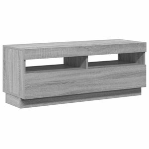 TV-Schrank mit LED Grau Sonoma 100 cm