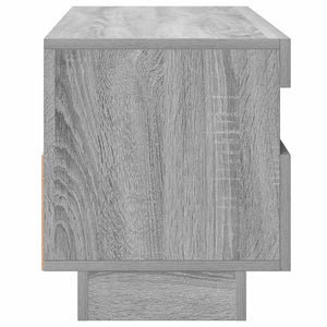 TV-Schrank mit LED Grau Sonoma 100 cm
