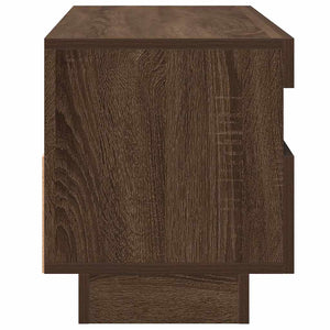 TV-Schrank mit LED Braun Eichen-Optik 100cm
