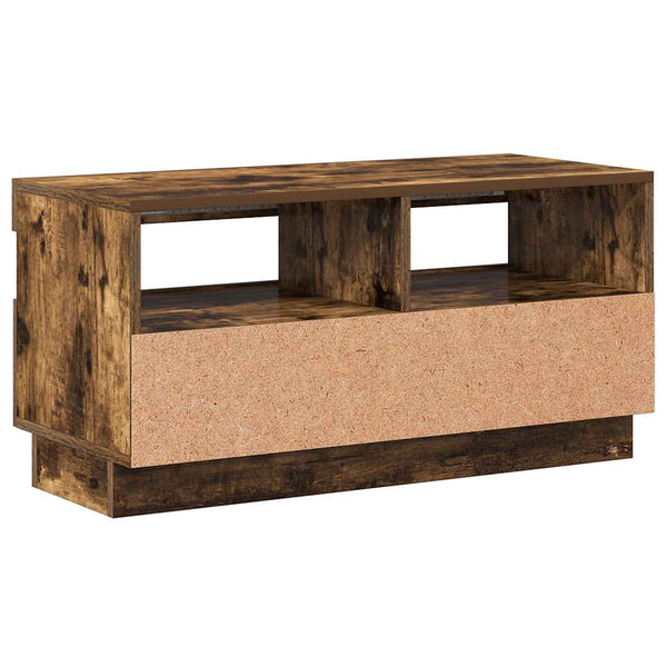 TV-Schrank Räuchereiche mit LED 80cm