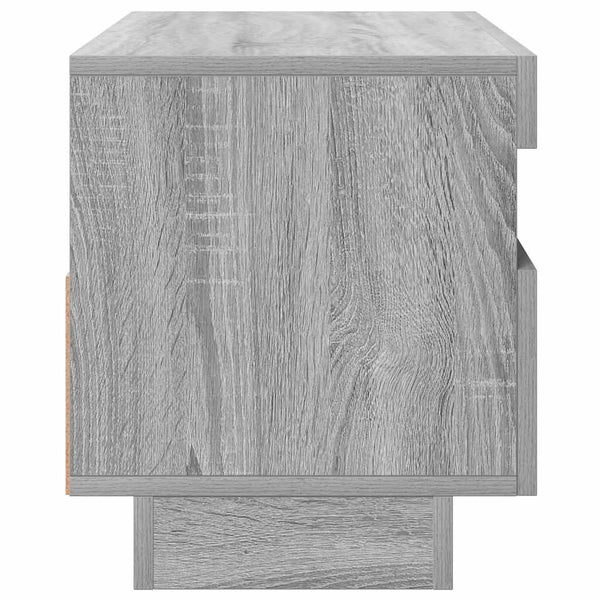 TV-Schrank mit LED Grau Sonoma 80 cm