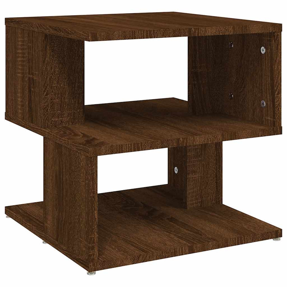 Beistelltisch Braun Eichenoptik 40x40 cm