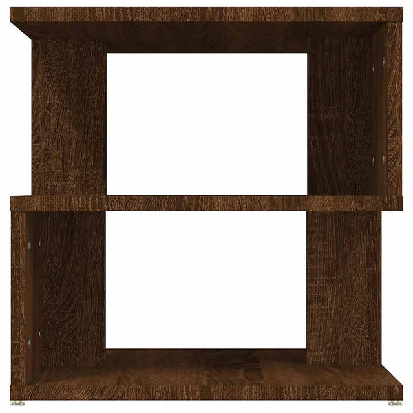 Beistelltisch Braun Eichenoptik 40x40 cm