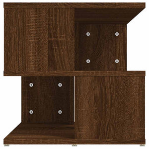 Beistelltisch Braun Eichenoptik 40x40 cm