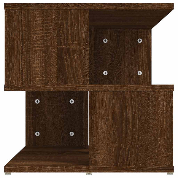 Beistelltisch Braun Eichenoptik 40x40 cm