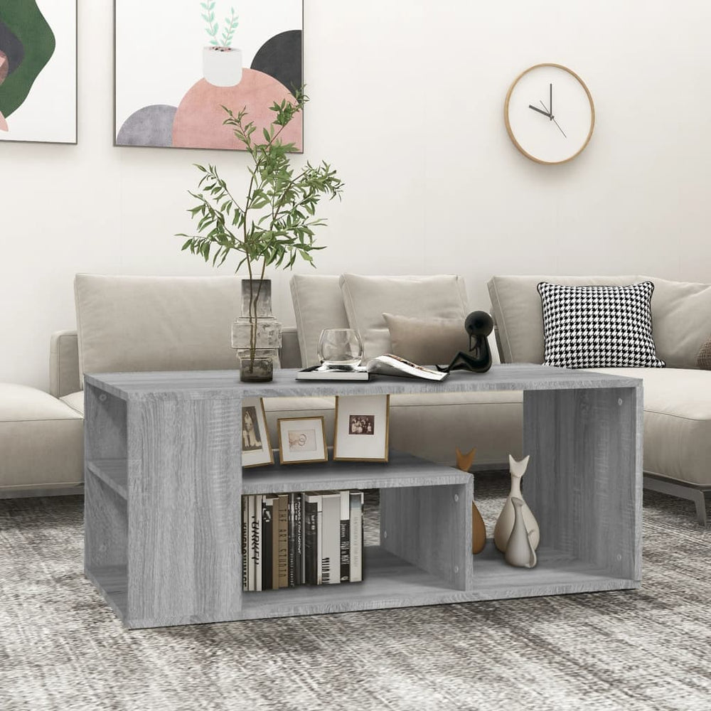 Couchtisch Grau Sonoma 100x50 cm