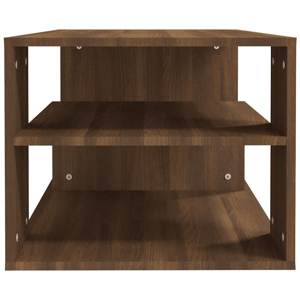 Couchtisch Braun Eichenoptik 100x50 cm