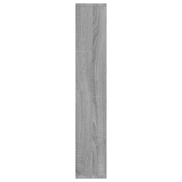 Wandregal Grau Sonoma 36x16x90 cm