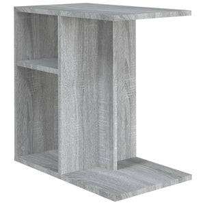 Grauer Beistelltisch Sonoma 50x30x50 cm