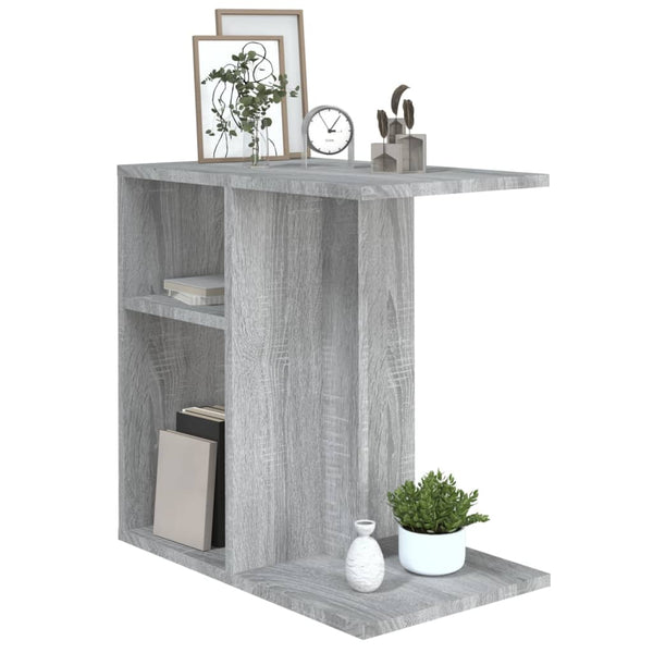Grauer Beistelltisch Sonoma 50x30x50 cm