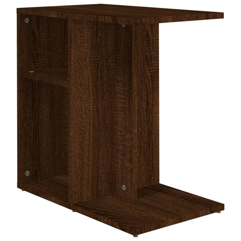 Beistelltisch Braun Eichenoptik 50x30x50 cm