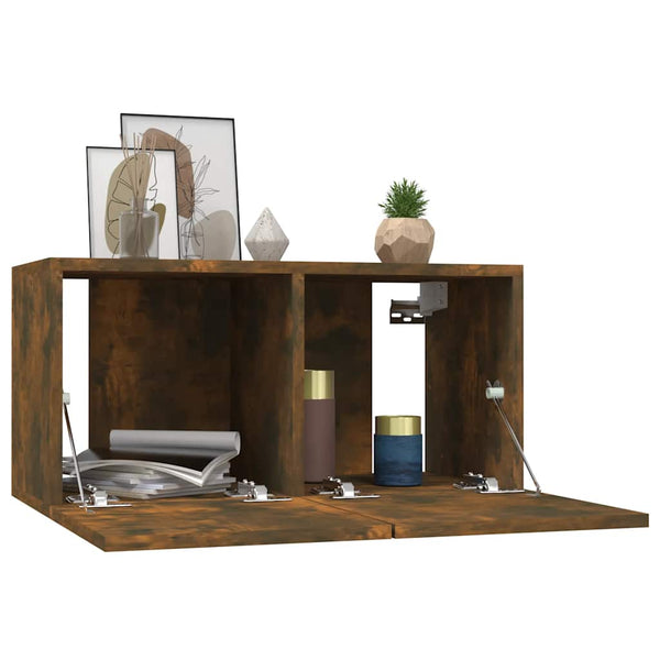 TV-Wandschrank Räuchereiche 60x30x30 cm