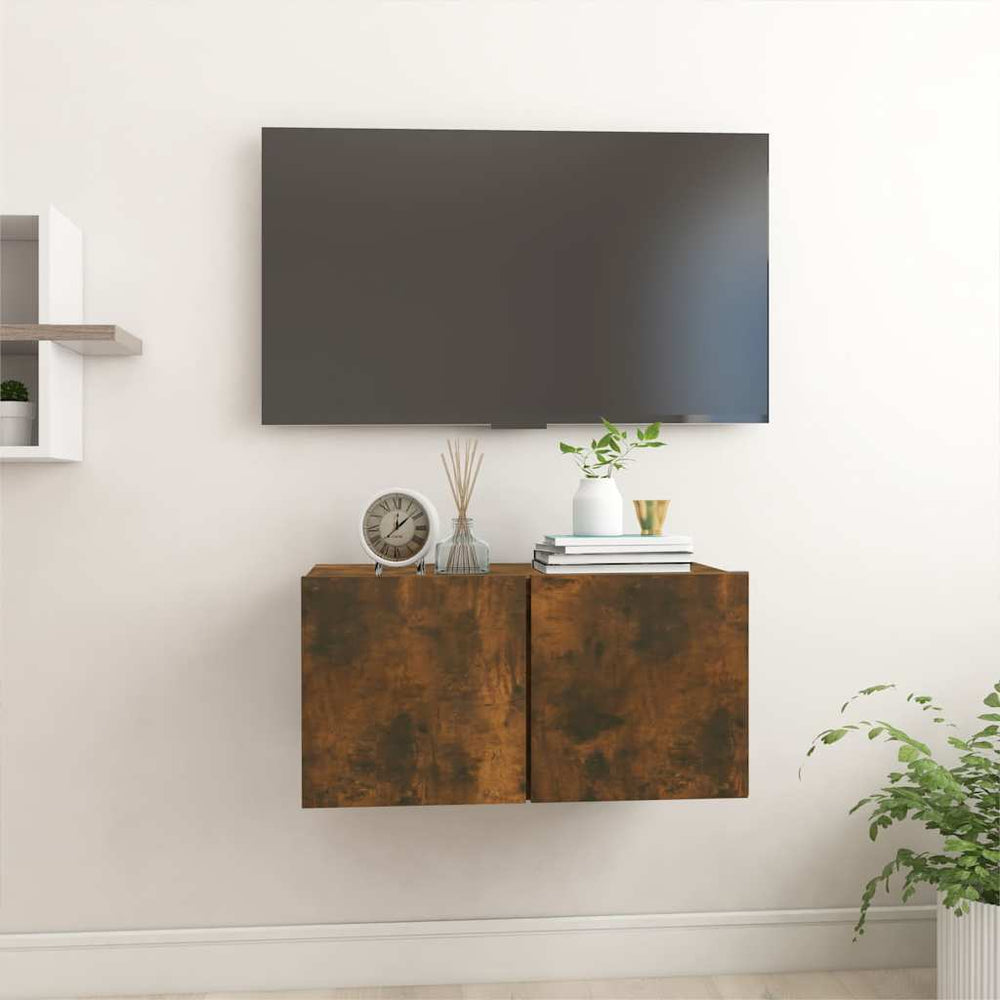TV-Wandschrank Räuchereiche 60x30x30 cm