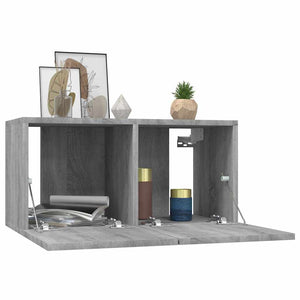 TV-Wandschrank Grau Sonoma 60 cm