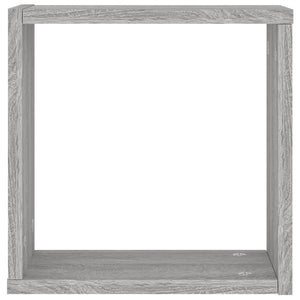 Würfelregale Grau Sonoma 30x30 cm, 2er-Set