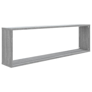Wandregale Grau Sonoma 4er Set