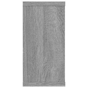 Wandregale Grau Sonoma 4er Set
