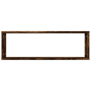 Wandregale 2er Set Räuchereiche 80cm