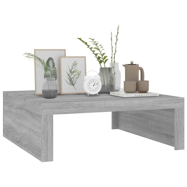 Couchtisch Grau Sonoma 100x100 cm