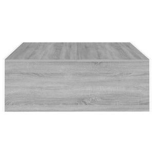 Couchtisch Grau Sonoma 100x100 cm