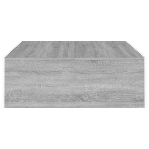 Couchtisch Grau Sonoma 100x100 cm