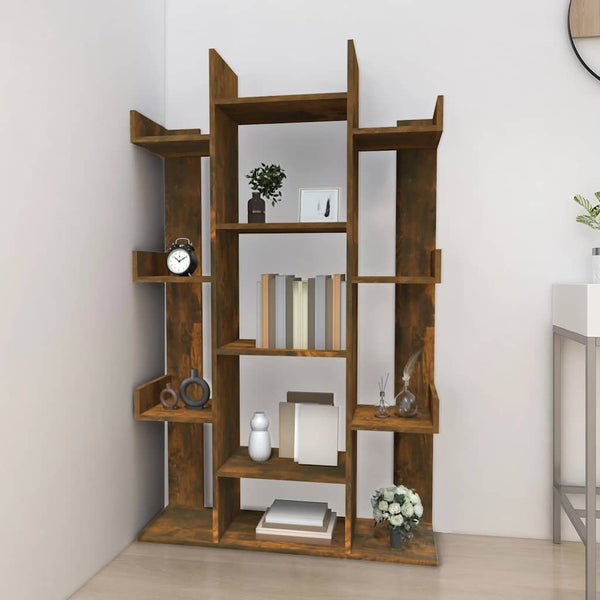 Bücherregal Räuchereiche 86x140 cm