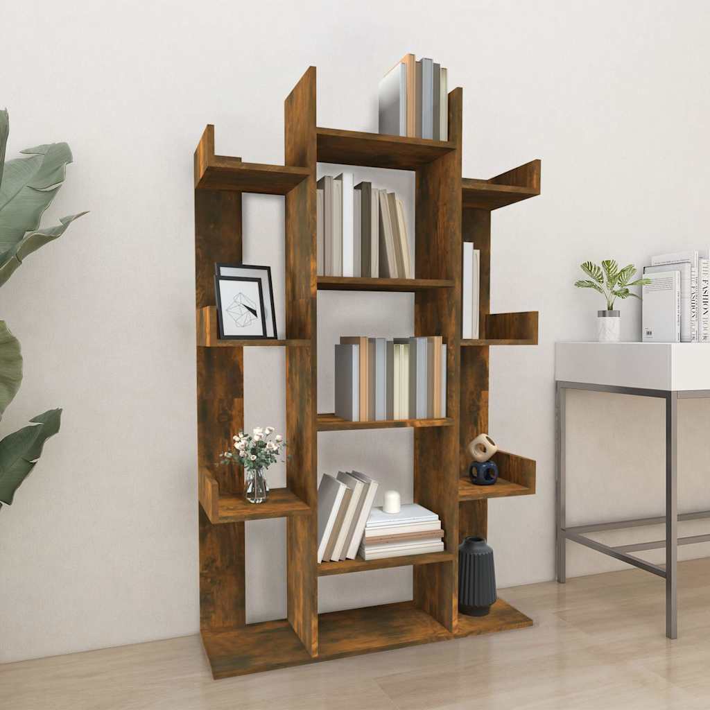 Bücherregal Räuchereiche 86x140 cm