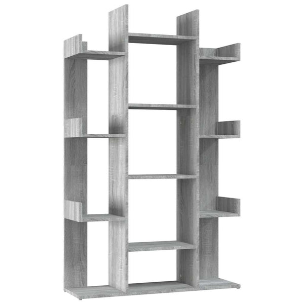 Bücherregal Grau Sonoma 86x140 cm