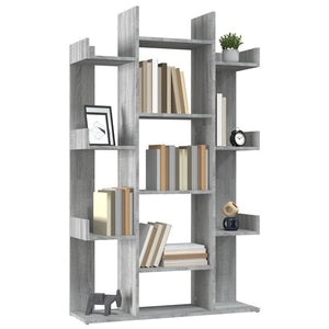 Bücherregal Grau Sonoma 86x140 cm