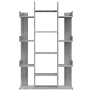 Bücherregal Grau Sonoma 86x140 cm