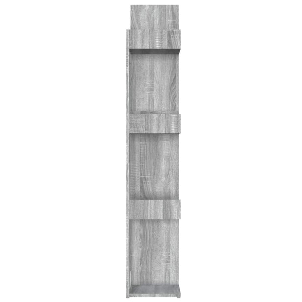 Bücherregal Grau Sonoma 86x140 cm