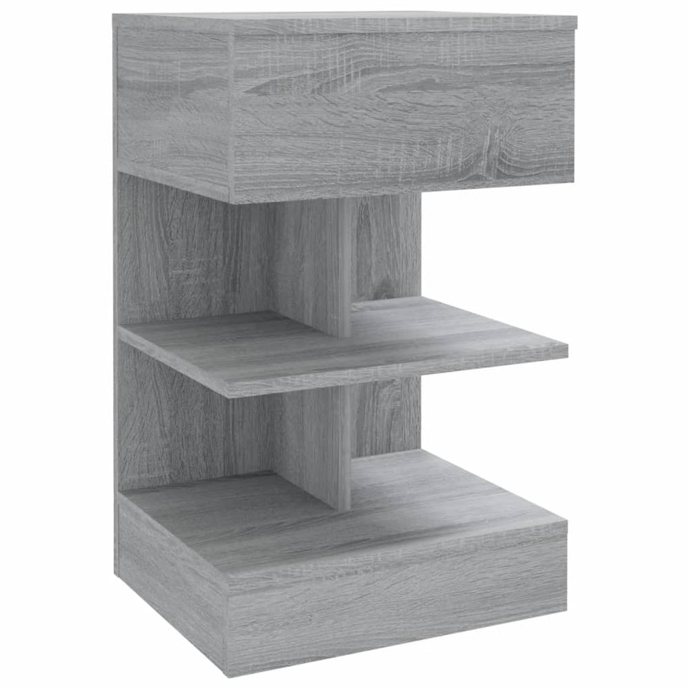 Nachttisch Grau Sonoma 40x35x65 cm