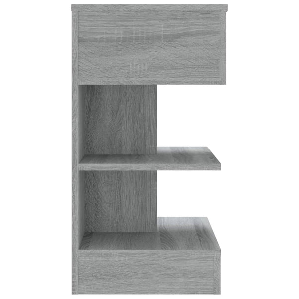 Nachttisch Grau Sonoma 40x35x65 cm