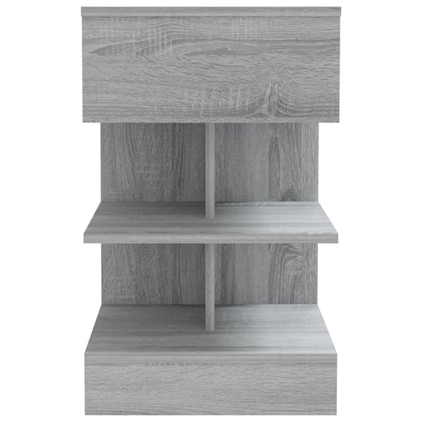 Nachttisch Grau Sonoma 40x35x65 cm