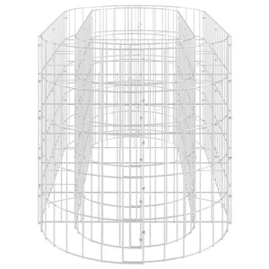 Gabionen-Hochbeet Verzinktes Eisen 120x50x50 cm